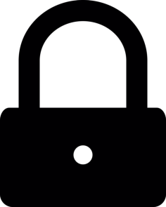 Padlock Protection Active Contour Svg Vector, Free Vectors File